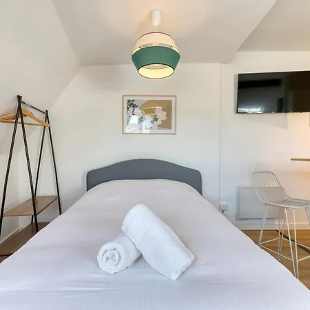 Elisabeth Confortable Studio Avec Lit Double En Centre Ville Rouen Exterior photo